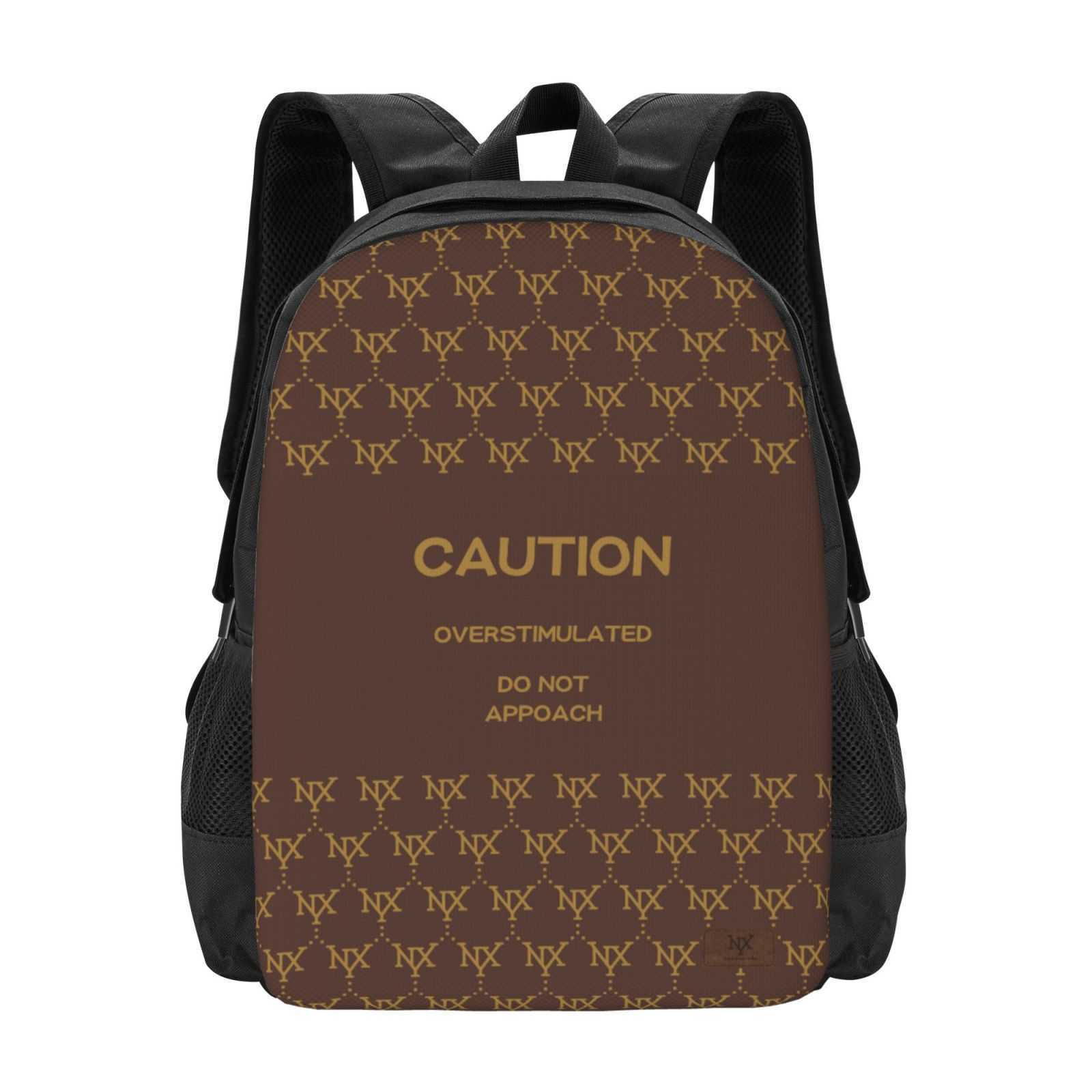 NXY Casual Slogan Backpack Designer Laptop Backpacks Student Schoolbag Men Bags Large Bookbag Travel Back Pack 250822