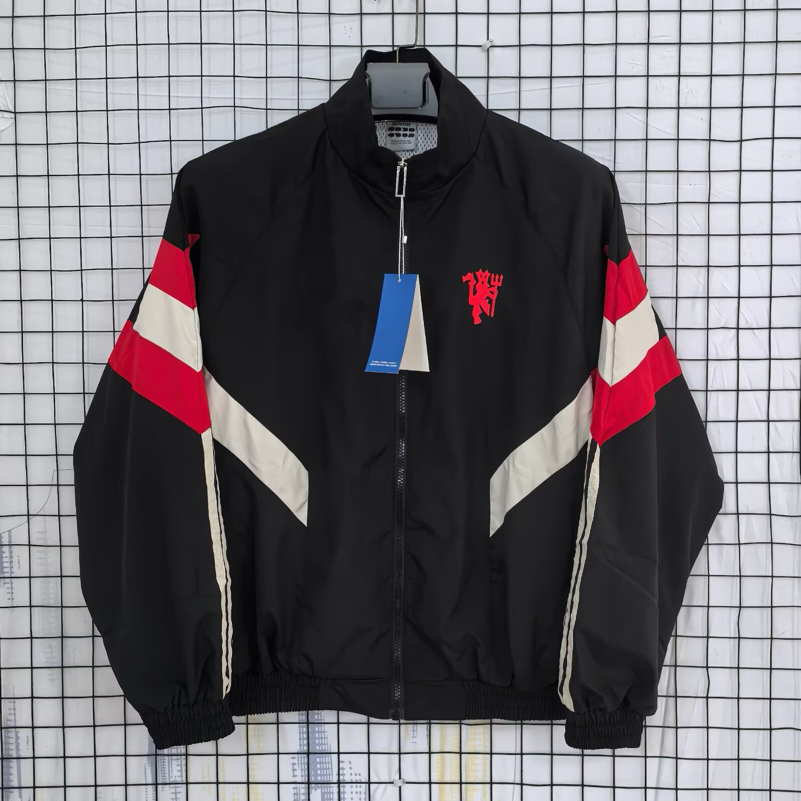 Casual Club Match Mens Sports Jersey Jackets Soccer Game Hoodie Jacket Autumn Windbreaker Stand Collar Men Embroidery Football Player Hoodies Zipper