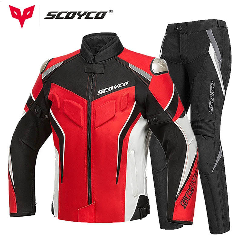 SCOYCO Summer Motorcycle Jacket Men Breathable Mesh Riding Moto Body Armor Protectors Motocross Clothing 250822