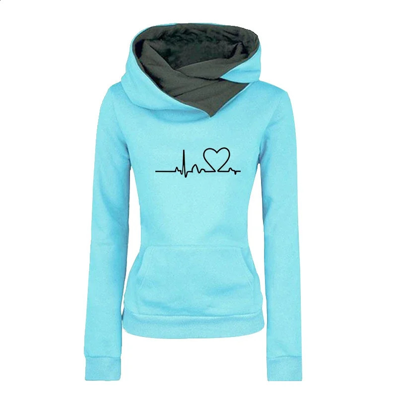 Fashion Womens Hooded Sweatshirts Print High Quality s Jogging Tracksuit Casual Versatile Top Street Pullovers Clothing250822