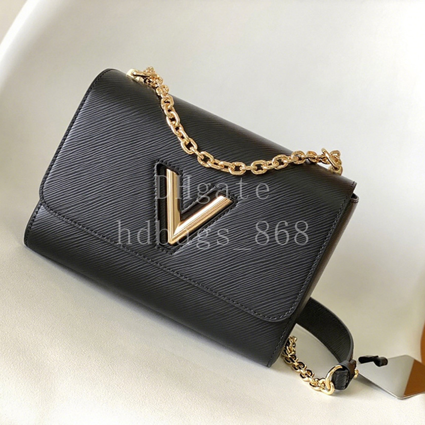 Mirror quality Designer Bags Chain bag Flap bags Luxury Calfskin Leather Crossbody Bag Shoulder bag 23cm with Box LT03A5
