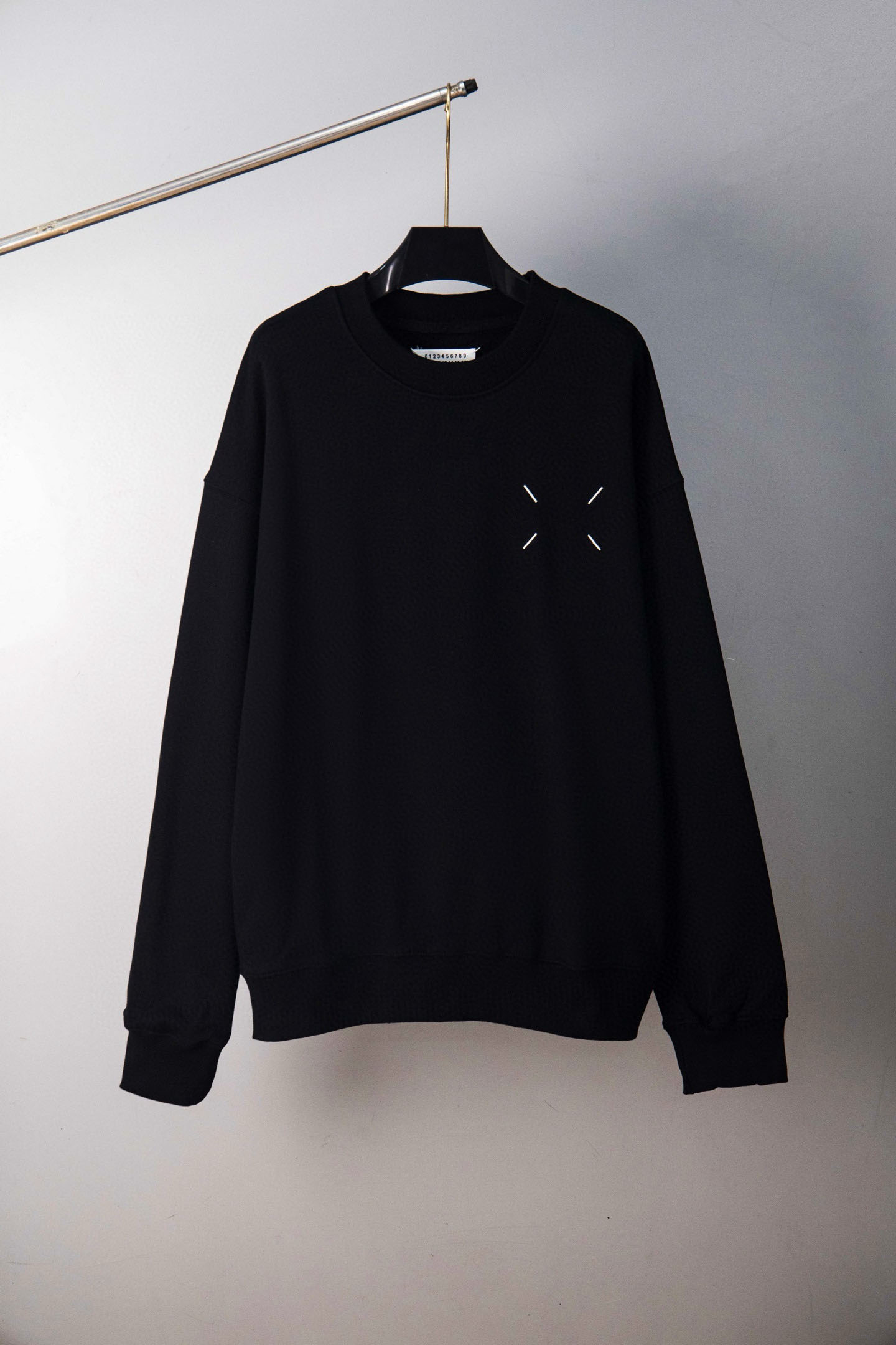 Men's Plus Size Hoodies & Sweatshirts Round neck embroidered and printed polar style summer wear with street pure cotton 343th