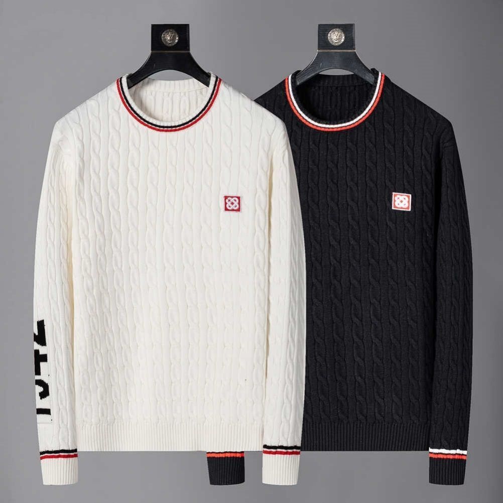 Cardigan Designer Mens Sweaters Wool Casual High Quality Pull Half Zip Women Hoodie Jacket Winter Long Sleeve Sweater Pullover Size M-3XL