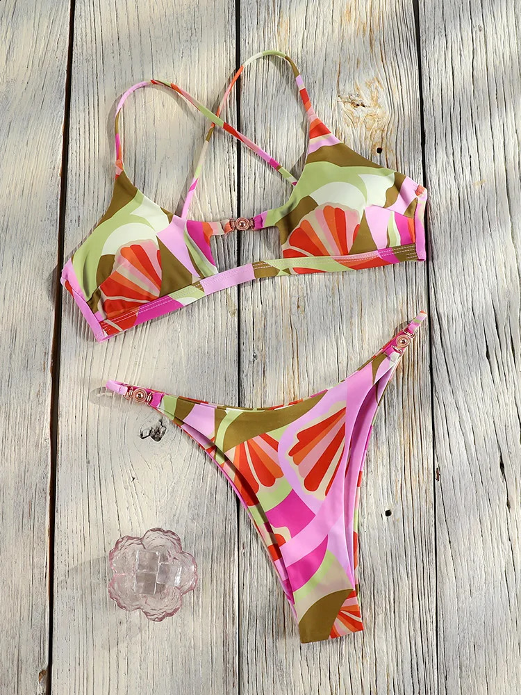 MIYOUJ PRIMED BIKINI SETS 2025 Bandage Bandage Bathsuit Femmes Swimswear Hollow Out Bathwear Sexy Two Piece Cost Bikinis 250920