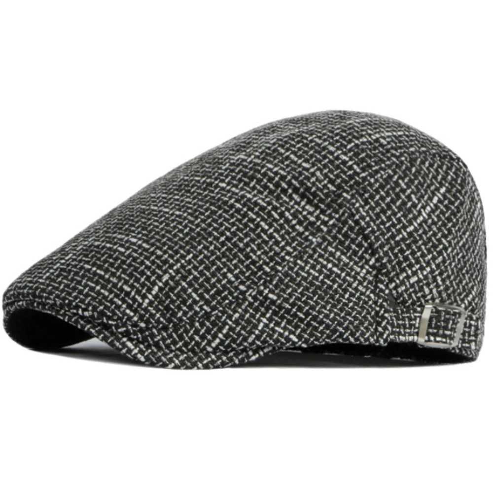 4011 Beret Spring Summer Breathable Linen Men Women C Artist Painter Beret Hat Male Female Ivy Flat C Adjustable Beret CXJ250823