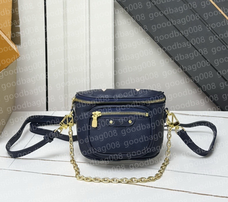 20 styles Mini Bumbag Belt Coron Sac de coffre Luxury Summer Fome Femme Tote Handbag Clutch Sac Mens Mens Fanny Pack Designer en cuir pochette Po
