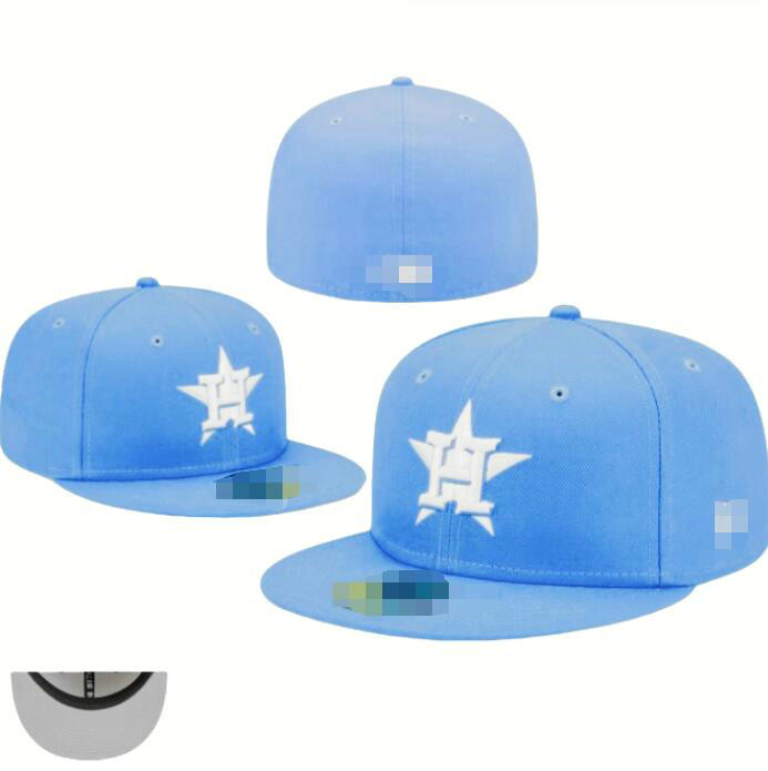 8Baseball Astros 2025 Mens Baseball Team 2024 World Series Champions Full Closed Caps Summer Letter Bone Black Color Casual Sport Flat Fitted Hats a