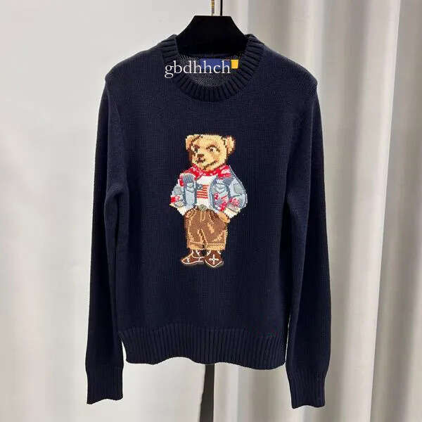ralplyness hlauren Chandails Designer Femmes ralplyness hlaurent Pull De Luxe polo Chandails De Mode Manches ours Chandails Casual Imprimé Unisex