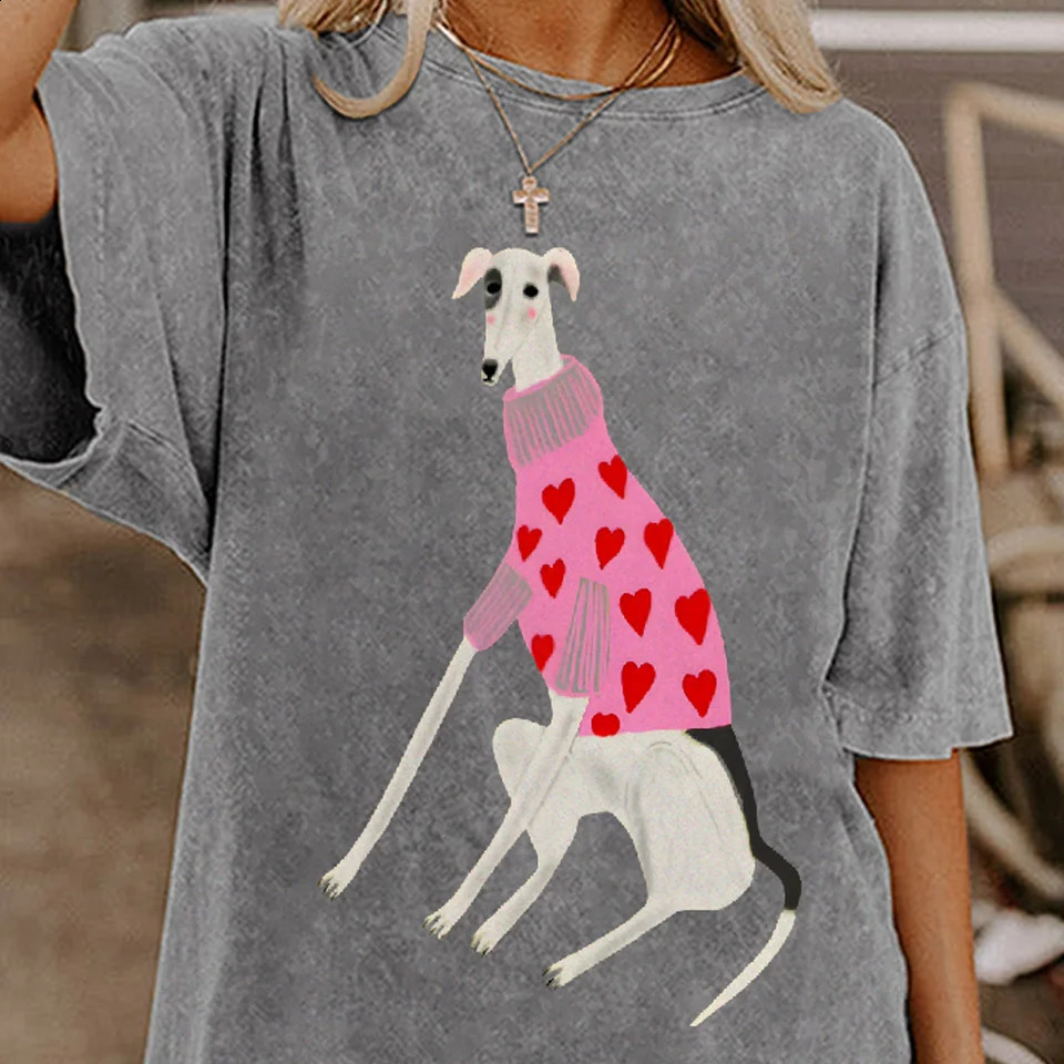 Alien Stage Custom Y2K Cotton Womens T-Shirt Funny Cartoon Print High Quality Puppy Comfortable Fit Tee for All Genders250823