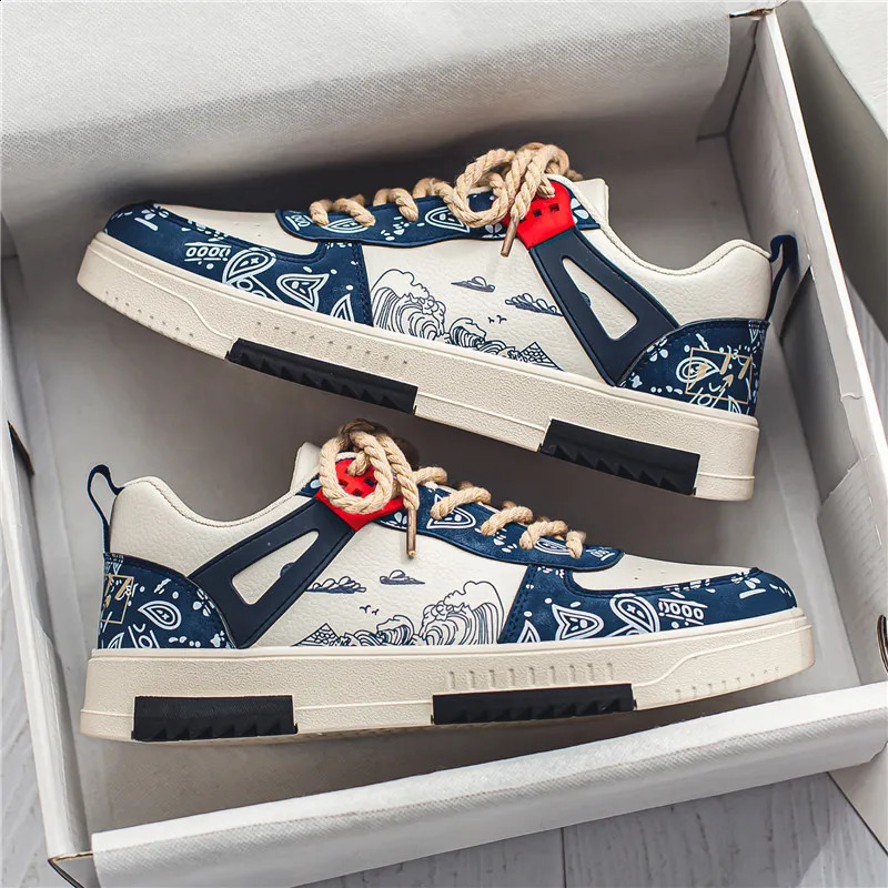 Mens Summer Casual Board Shoes Comfort Running Sneakers Lightweight Outdoor Anti Slip sports shoes Trendy versatile shoes Men 250821