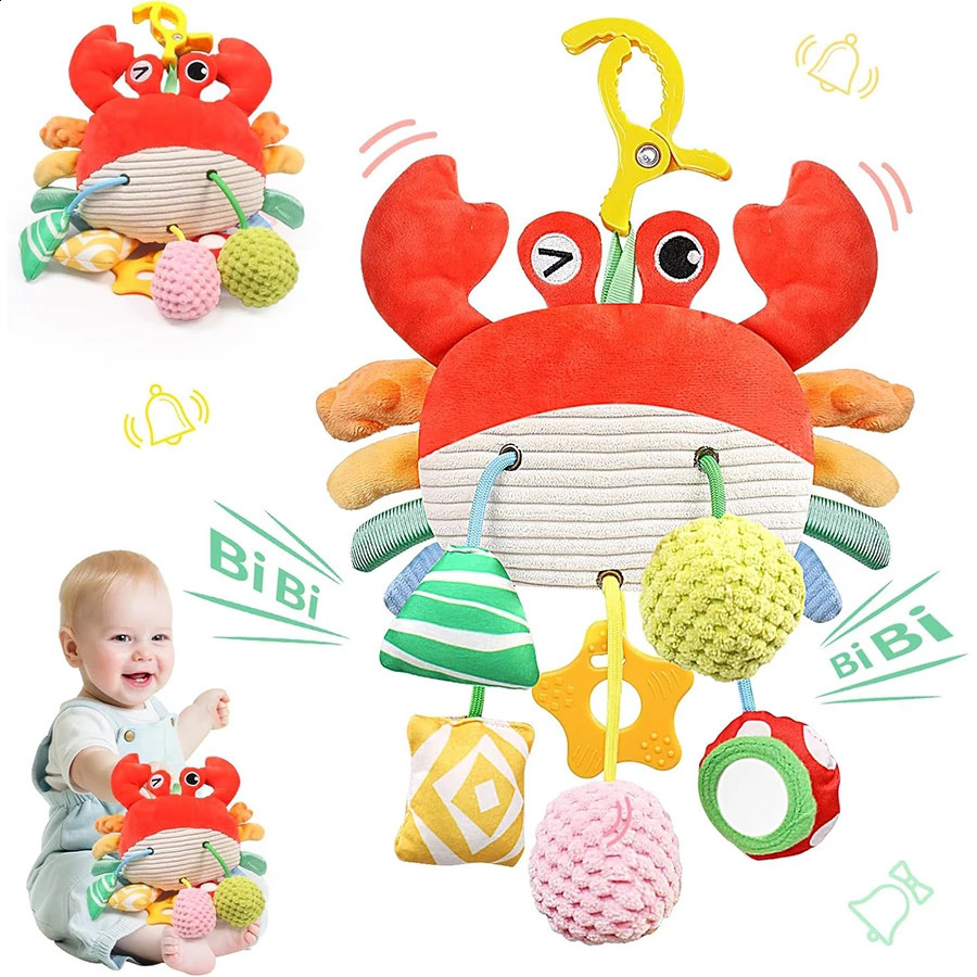 Les jouets d'auto Born Toys Toyler jouet bébé toys mangent du jouet pour les nourrissons pour manger un berceau de poussette avec des hochets de