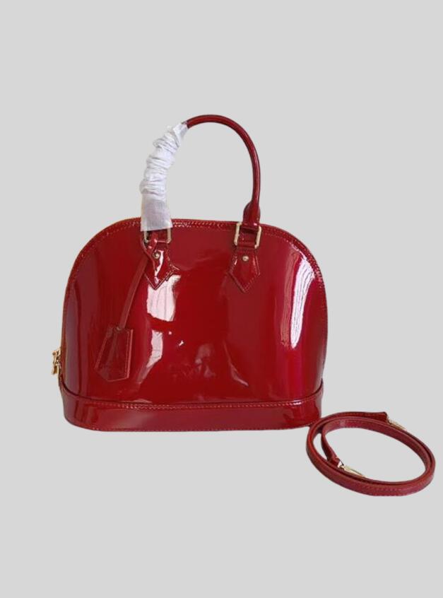 25cm Designer Bag Fashion Luxury Bag Shoulder Bag Crossbody Patent Leather Hundred Shell Bag Explosive Super Hot Women's Bag New 32cm Handbag C