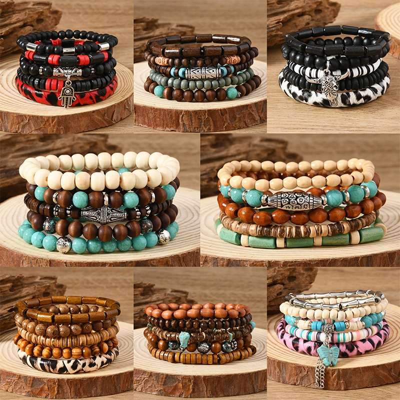 Bracelet de perles de perles turquoise 5