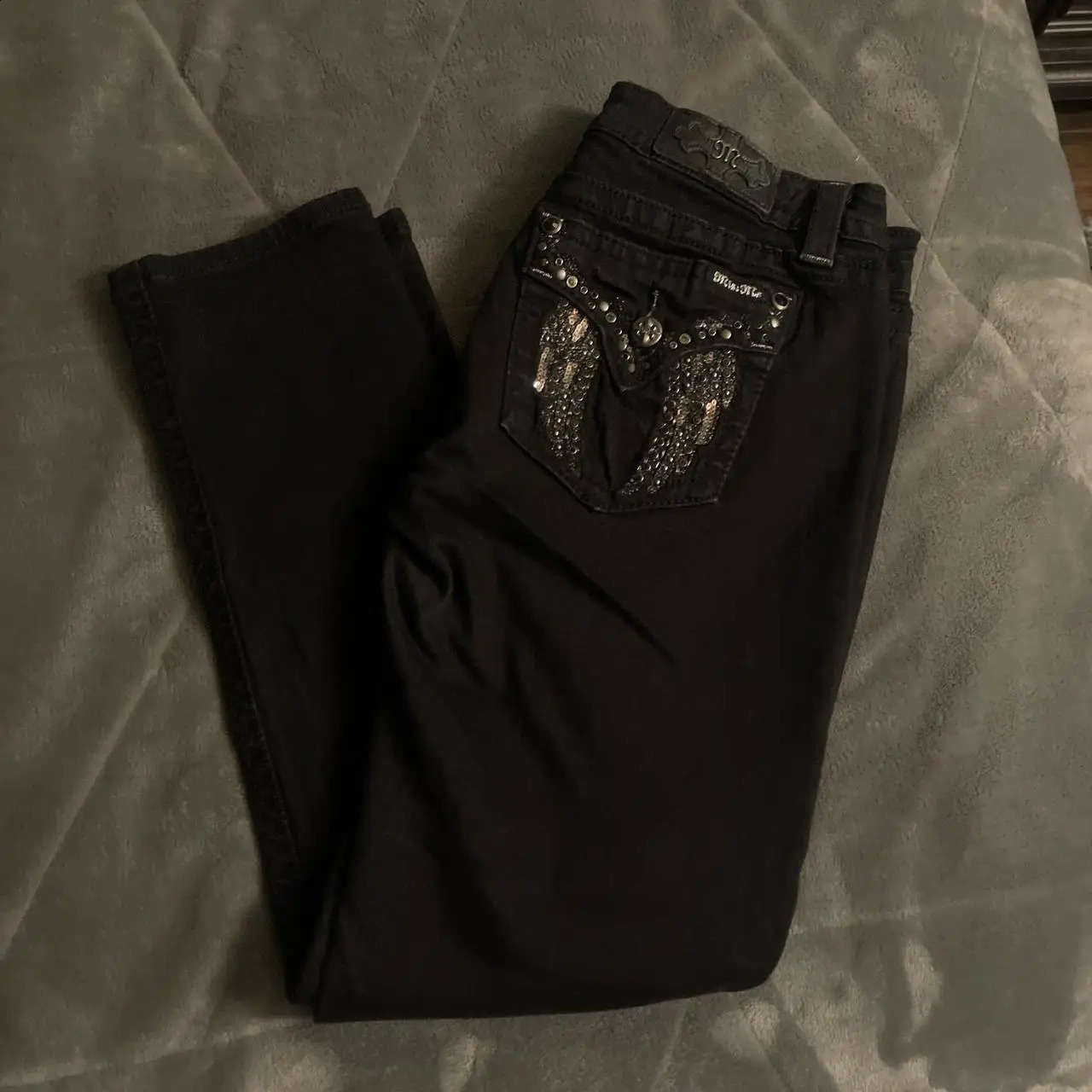 American Apple Jeans Y2K Women Clothes Harajuku Gothic Hip Hop Letter Pocket y Baggy High Waist Slim Fit Trousers 250823