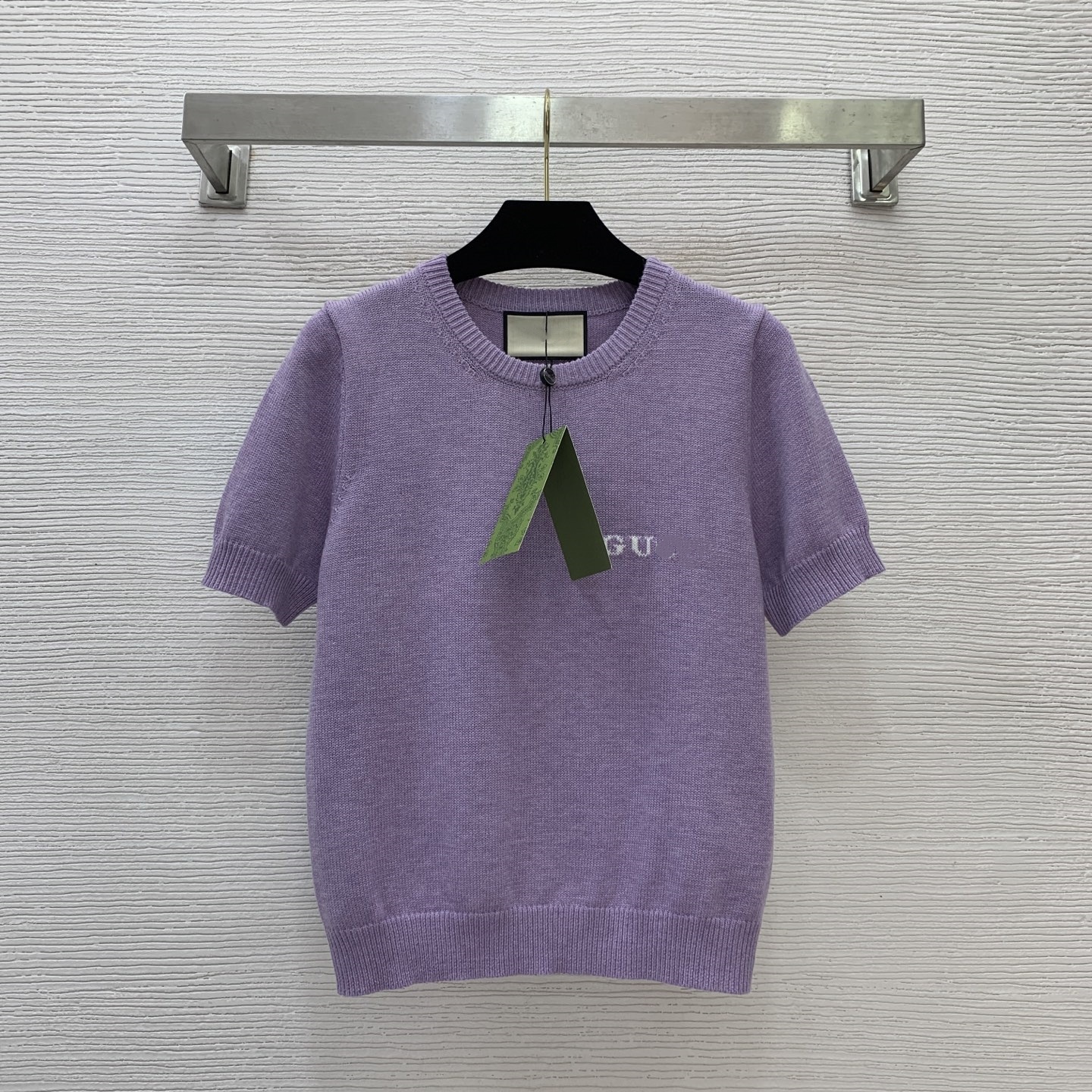 T-shirts women's Designer T-shirts for woman Luxurious knitted short-sleeved T-Shirt top G brand fashionable letter round-neck pullover short-s