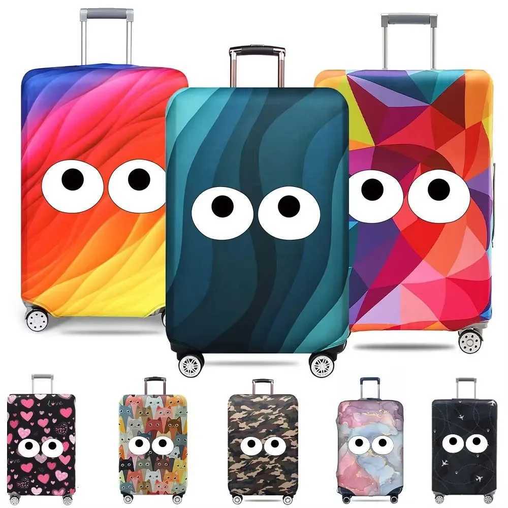 Couverture de protection de la valise de voyage de la mode Couverture de protection de protection Impression mignonne adaptée aux valises de 18 à