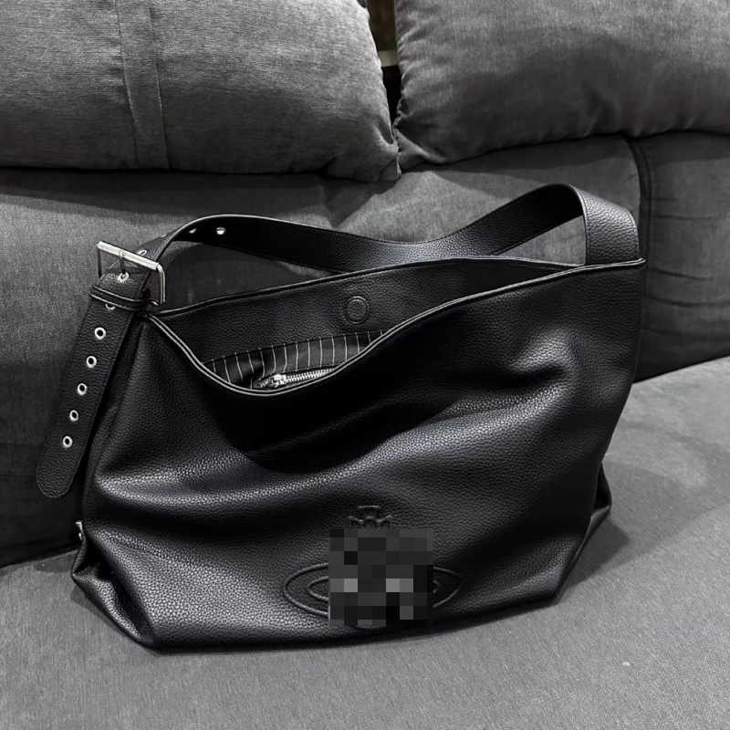 Nouveau sac d'automne / hiver 24 Sac à bandoulière en cuir authentique errant avec sac fourre-tout