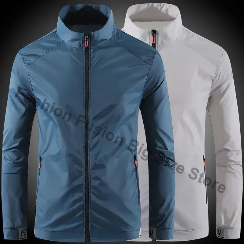 2025 Sunscreen Coats Mens Breathable Sports Waterproof Jacket Summer UV Protection Outdoor Fishing Skin Clothing250822