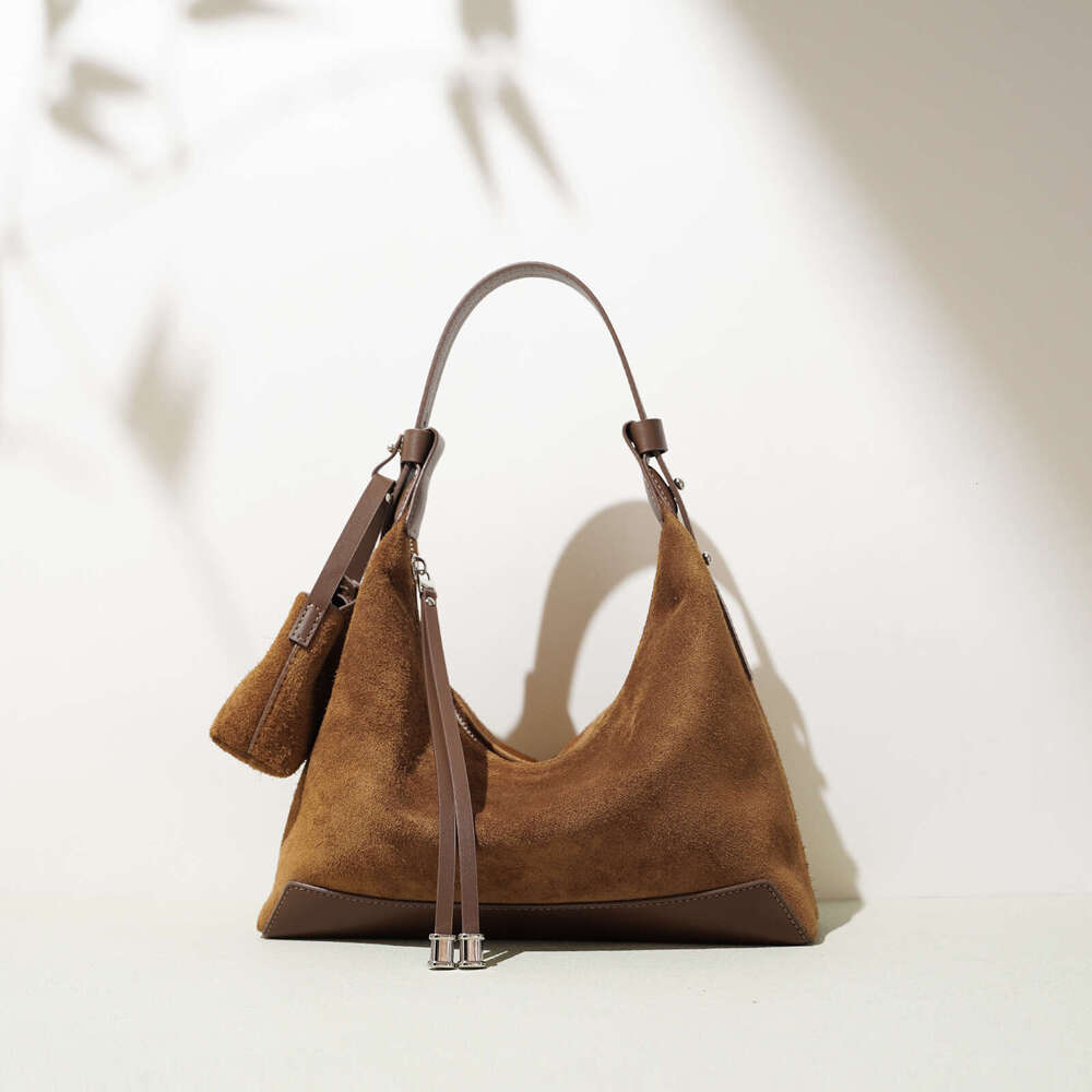 Luxury bag Silk Velvet High End Classic Handbag Fashion Simple Underarm Commuting Versatile Shoulder Crossbody Bag