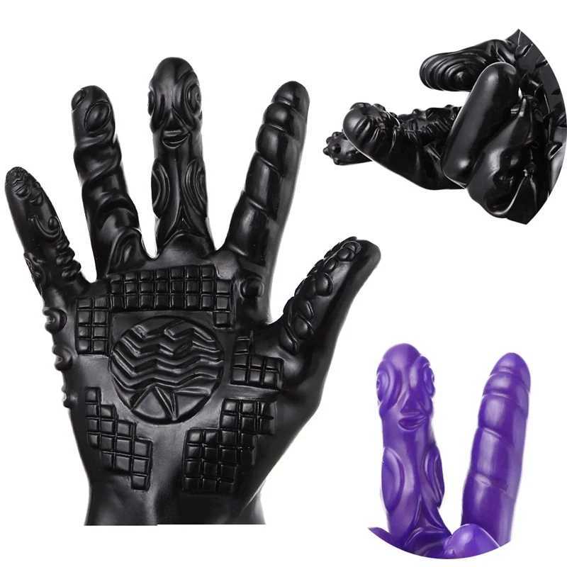 BDSM Sex Gloves Erotic Finger Breast Nipple Massage Anal Dildo Masturbation Sex Products Sex Shop Toys For Couples Adult Games gbamboo_4EQ0