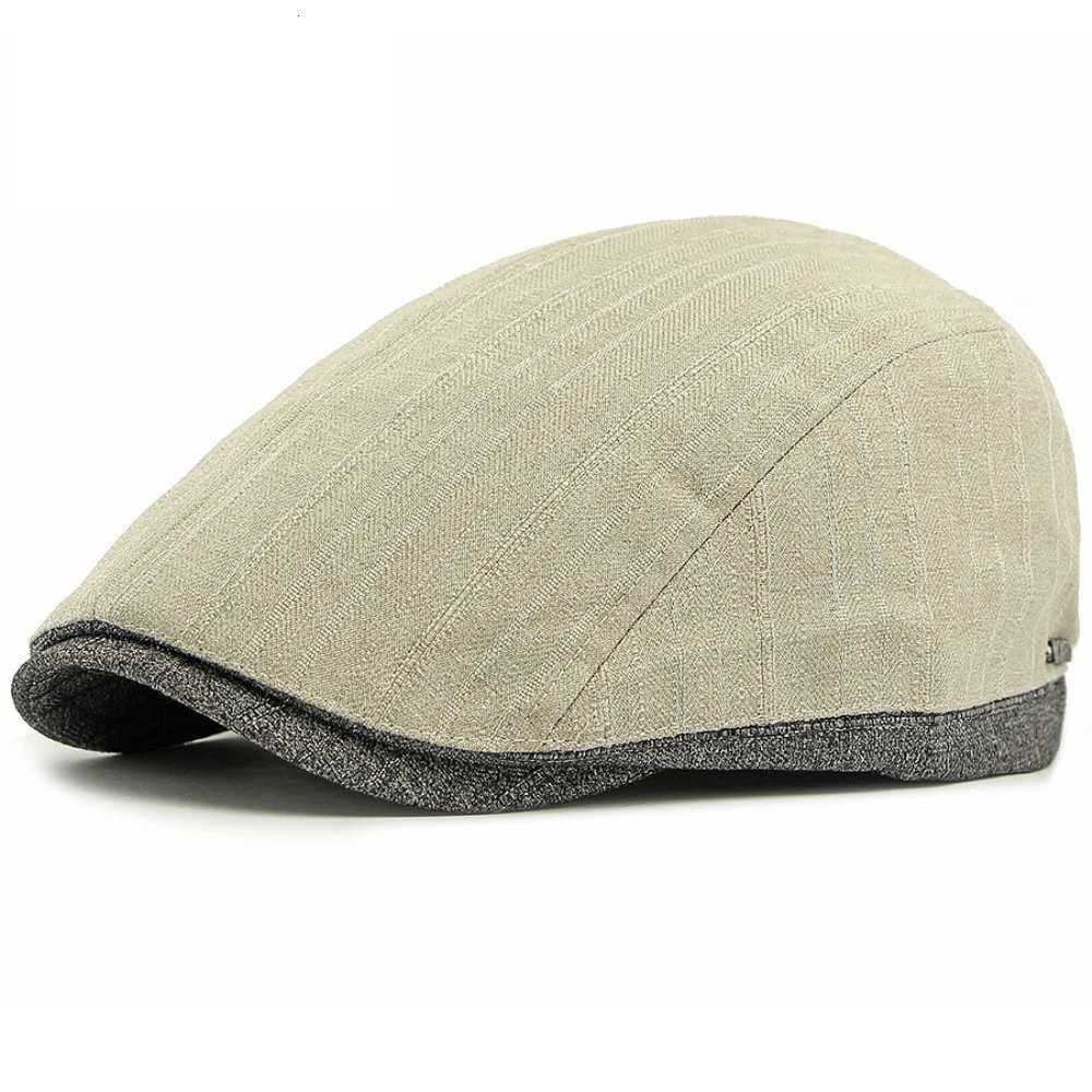 4818 Berets Breathable Spring Summer Cs for Men Women Artist Painter Beret Hat Adjustable Ivy Flat C Male Female Beret CXJ250823