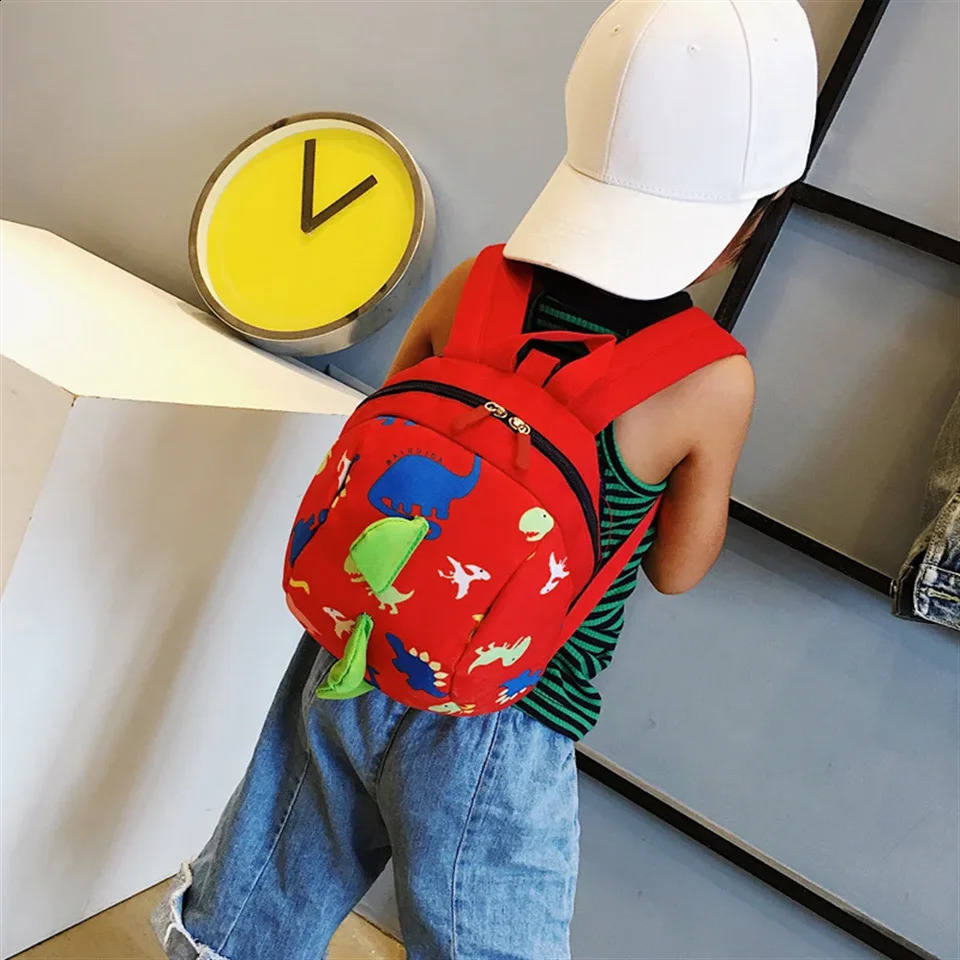 2026 New New Lost perfume Cartoon Dinosaur Backpack Kindergarten Kids Anti Loss Perfume Book Shoulders Cologne Perfume Bag Cologne cologne For Girl