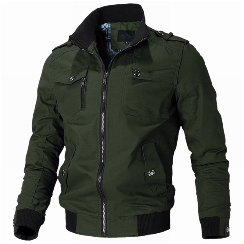 Spring Autumn Fashion Mens Jacket Casual Outdoor Sports and Military Motorcycle Coat w250822