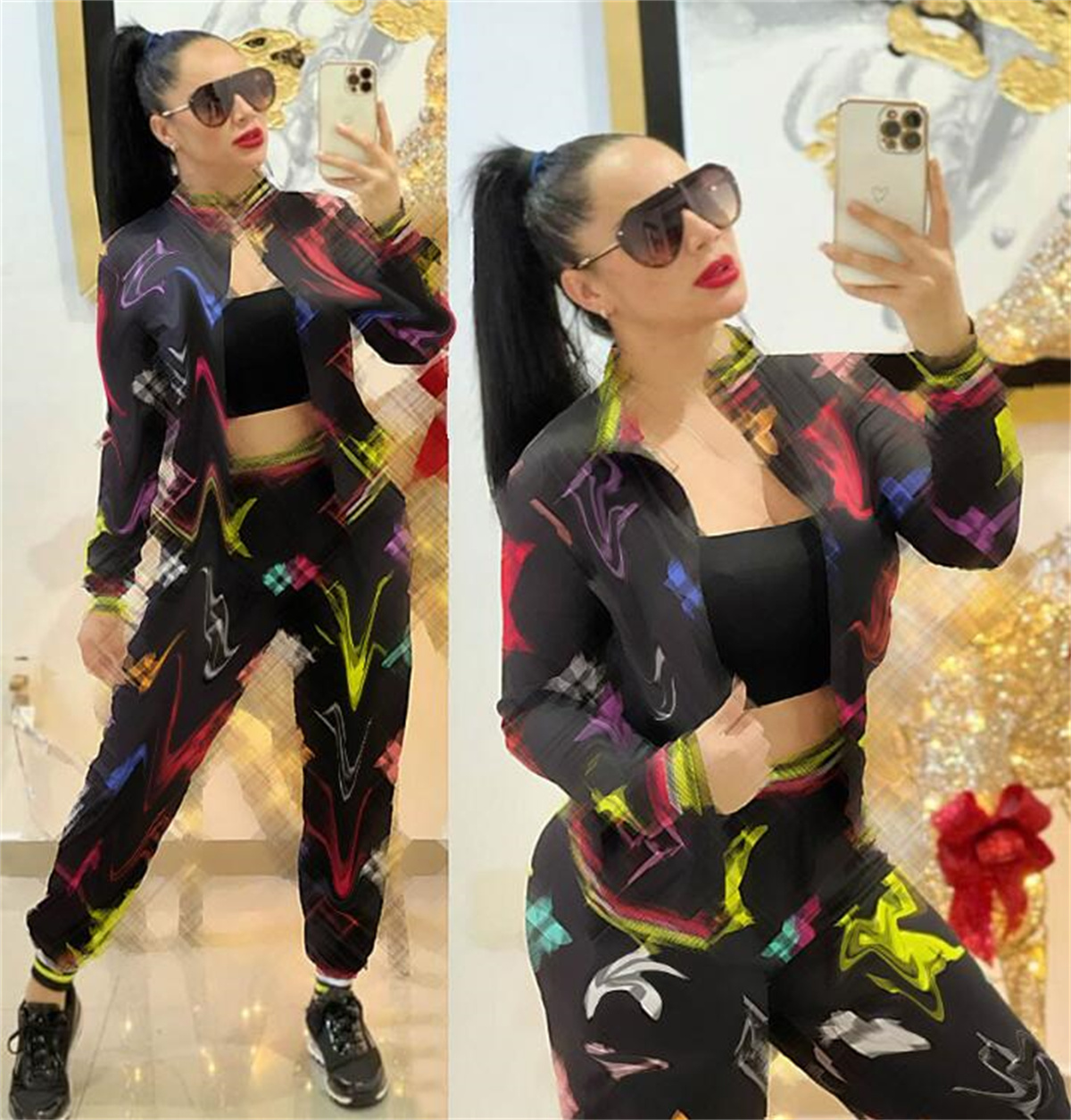 Designer Tracksuit Sporting jackets Trousers 2pc Set Outfits Luxury Causal Running Tracksuit Womens 2 Piece Set Hooded Pants Designer Jogging Suit