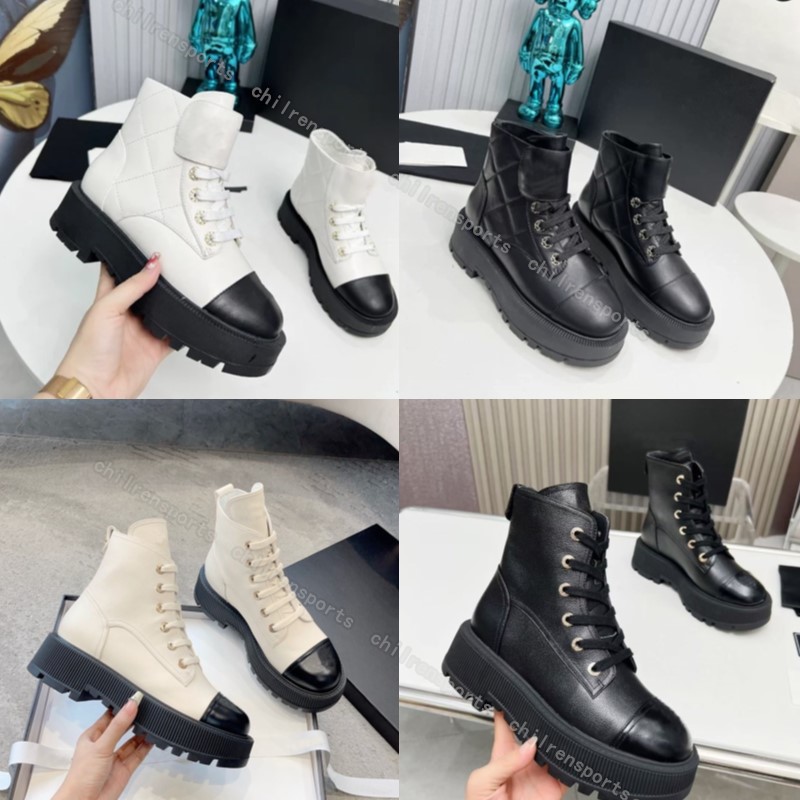 Designer boots ankle boots smooth tanned calfskin brown black white Buckle decoration Round Toes knee-high riding women boot