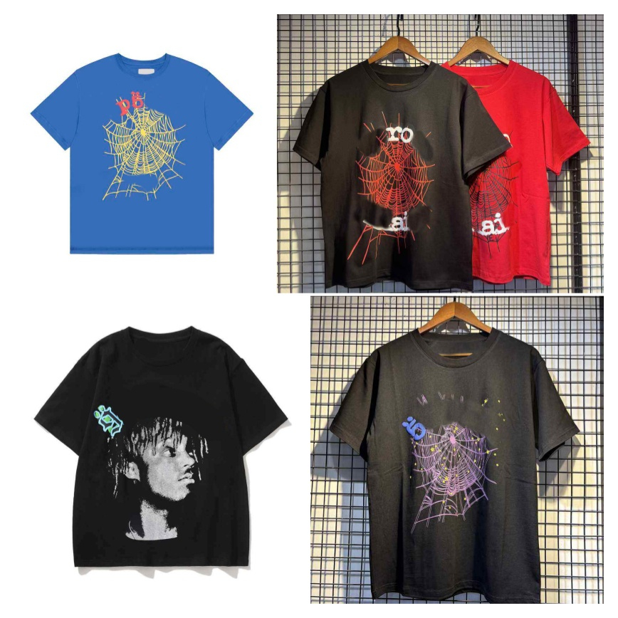men tshirts designer clothes t shirt Banner print alphabet graffiti graphic tee t-shirt dropped shoulder sleeves shirts oversized fit Breathable Siz