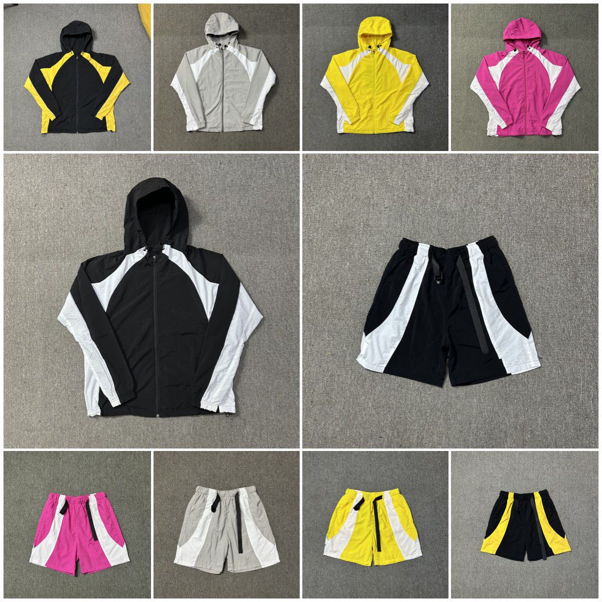 Men de survêtement pour hommes en jersey de football techniques de survêtement sportif pour hommes ensembles de football veste de football Hip Ho