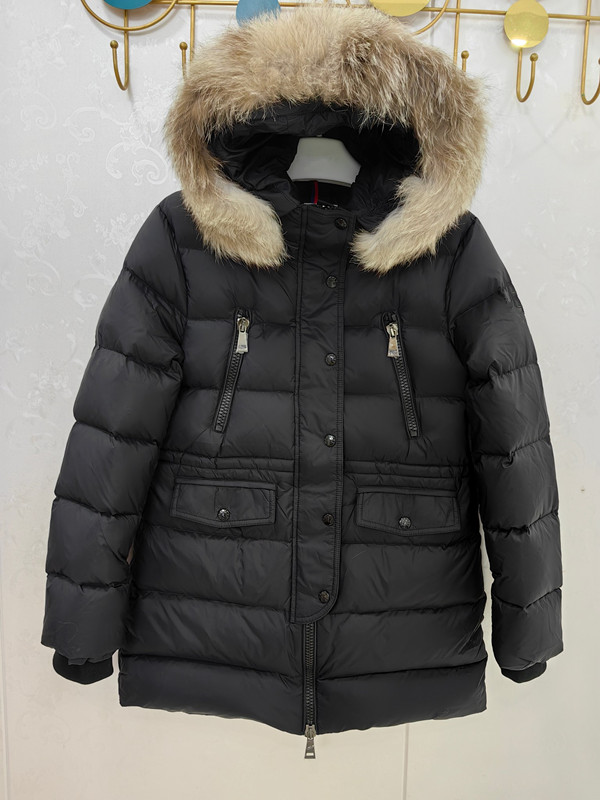 2025 Autumn Winter Down Women's Jackets Zipper Hooded Fur Pockets Woman's Coats Thick Long Outerwear JMSMKWD25007