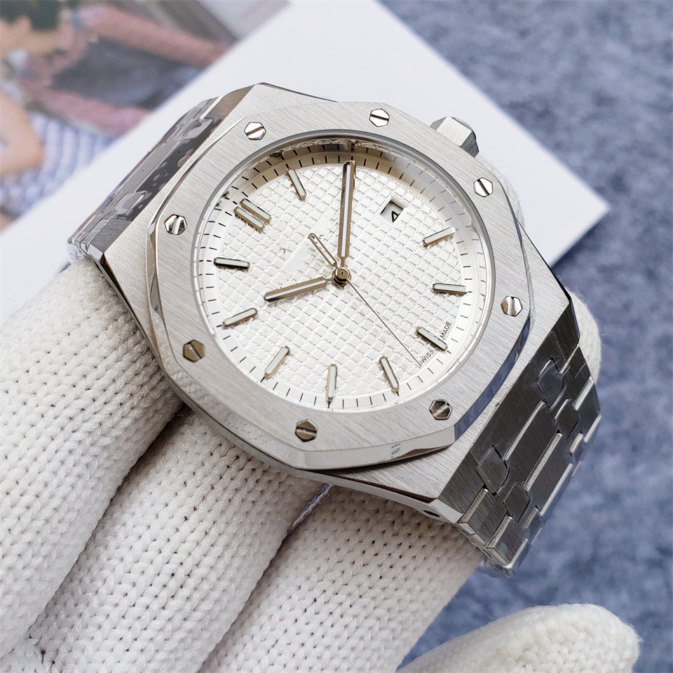 Montre-bracelets pour hommes à chaud, cadrans multicolores exquis, calendrier automatique, résistance à l'eau quotidienne, montres à tendance pou