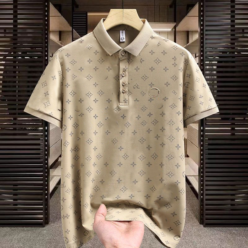 Europe station short sleeve T-shirt men's high-end war horse luxury brand ins new cotton round neck T-shirt for men and women in summer.