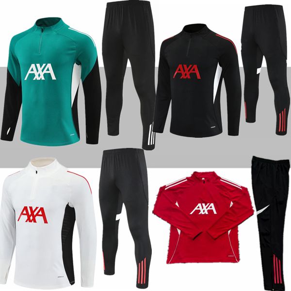 25 26 adult kids tarcksuit jacket soccer jerseys MAC ALLISTER Wirtz SZOBOSZLAI jersey 2025 2026 football shirt Mens Kids Kit sock Full sets long sle