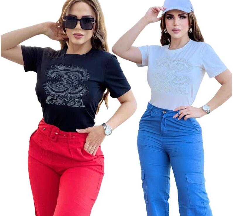 women T-shirt new Designer Tees Luxury Print Letter Pullover Short Sleeve Shirt Tops