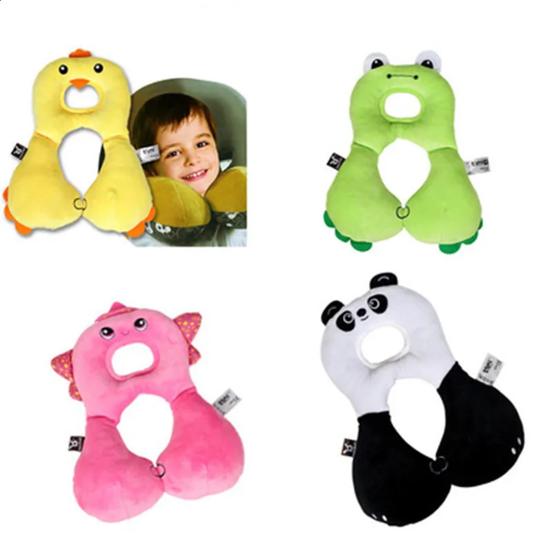 Children Baby U-shaped Pillow Sleep Neck Protection Pillow Soft Shoulder Headrest Car Seat Lovely Travel Pillows For Children250823