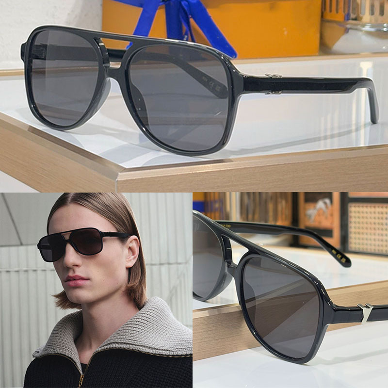 Fashion Men Hit Sunglasses Summer Super Designer Stylish High Street Style Anti Ultraviolet Retro Plate Acetate Full Frame Z2898 Ladies Glasses With