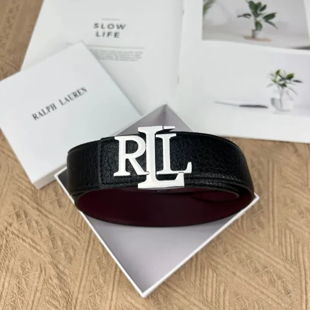 Ralphiy Designer Fashion Polo belts Laurenies men womens brand for Business and Leisure Versatile with luxury Smooth letter High quality luxurious b
