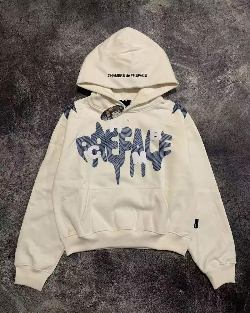 Hip hop Punk Personality Men clothing Y2K Fashion Letter Graphic n hoodie couple High street casual Harajuku sweatshirt 250818