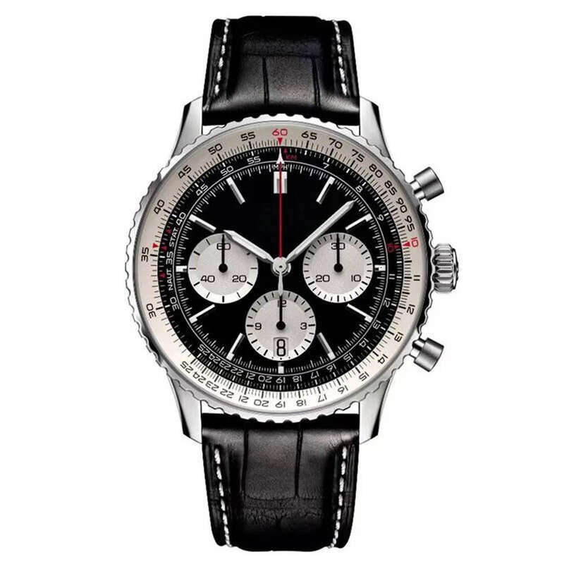 New BRE NAVI TIMER Designer Movement AAA Watches Men 46MM High Quality BR01 Mens Watch Multi-Function Chronograph Montre Clocks Relojes Free Shippin