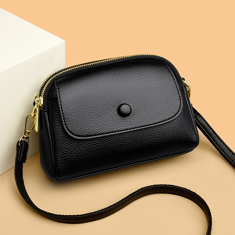 2025 New Soft Leather Bag Crossbody Bag Luxury Bagdesigner Free Shipping For Women High-end Single Shoulder Fashion Simple Lightweight Phone Small S
