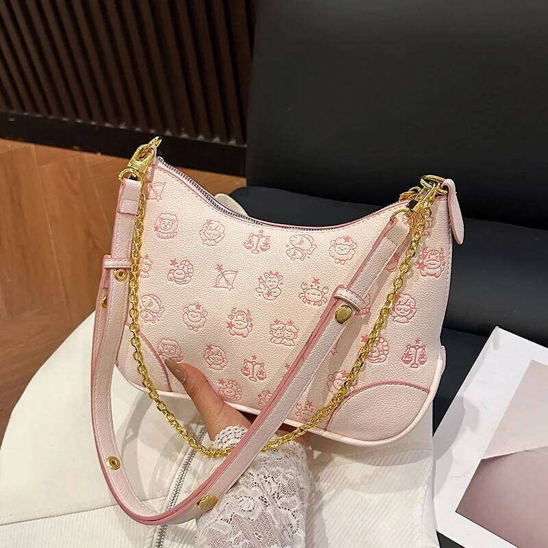 Hot Selling Summer New Emed Handbag Women Cute Chain Casual Shoulder Fresh Fashion Purse Designer Bags