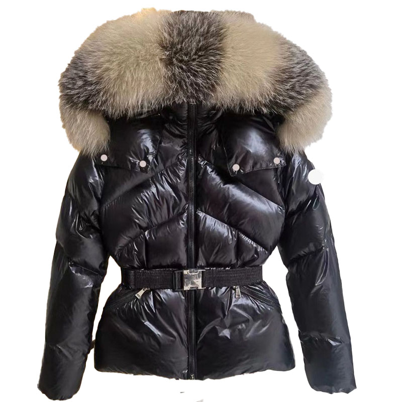 doudoune Femme womens down jacket NFC designer jacket wimter jacket woman jacket brand homme embroidered badge puffer fur collar winter keep warm be