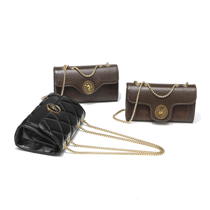 Luxury Brand Designer Bag 2024 New High-End Chain Small Bag 2024 New Fashion Versatile Shoulder Crossbody Bag Wholesale