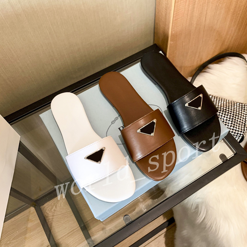 Designer sandals fashionable and luxurious high-quality calf leather flat bottom comfortable and non slip summer sandals men's and women's
