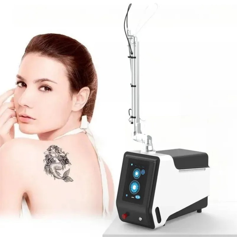 2025 Low Price Carbon Stripping Portable Q-Switch Picosecond Color Scar Removal Spot and Mole Removal Laser Tattoo Machine