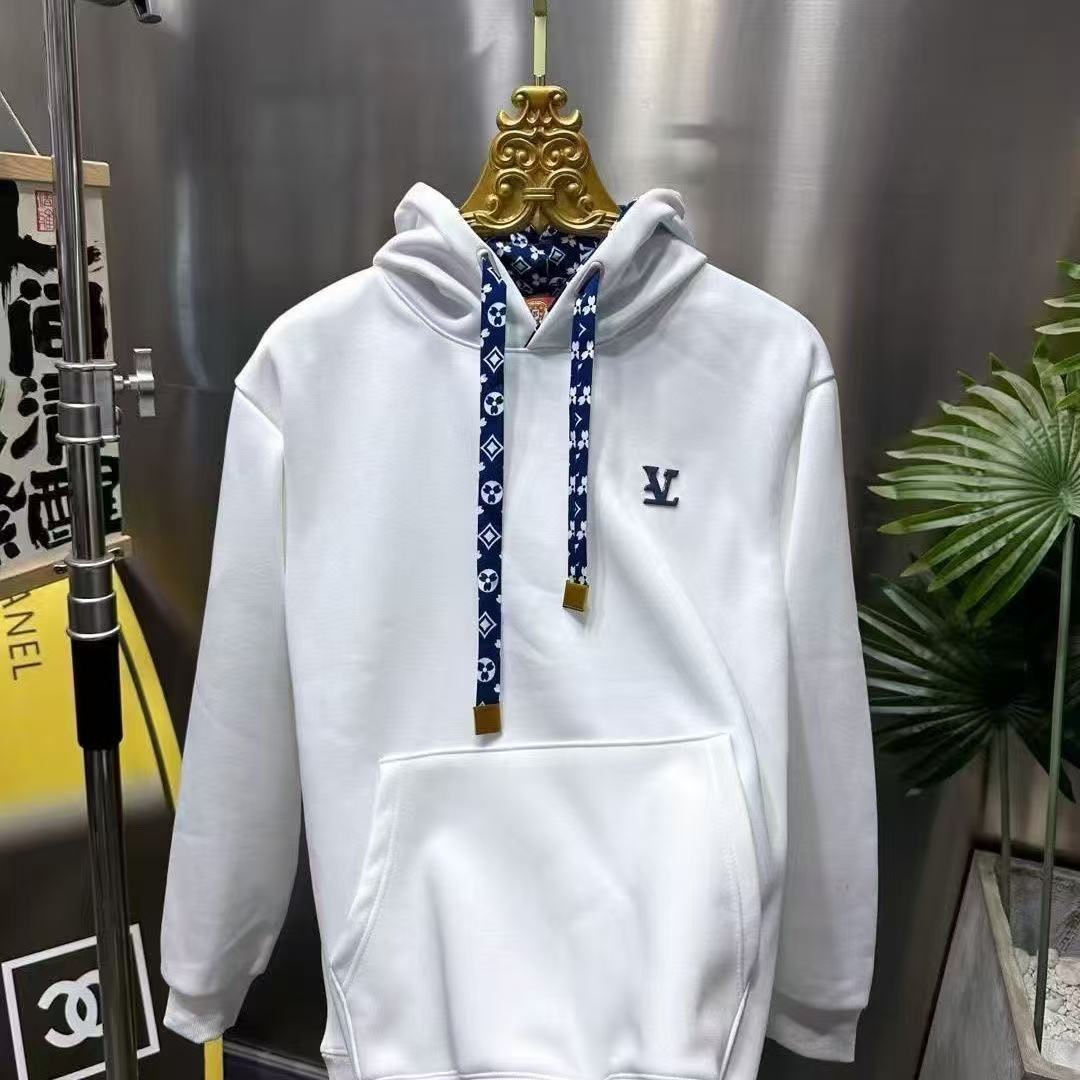 Autumn and winter men's hat sweater 2025 hooded new fashion trend casual Joker heavy luxury