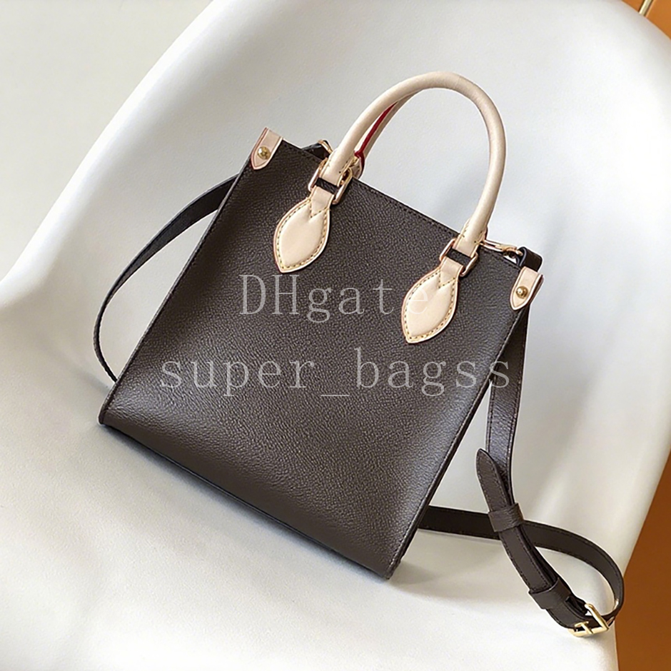 Sac Plat BB Luxury designer bag 22CM handbag Monogram coated canvas grained leather Shoulder Bag Mirror quality crossbody bag with box LP19B1