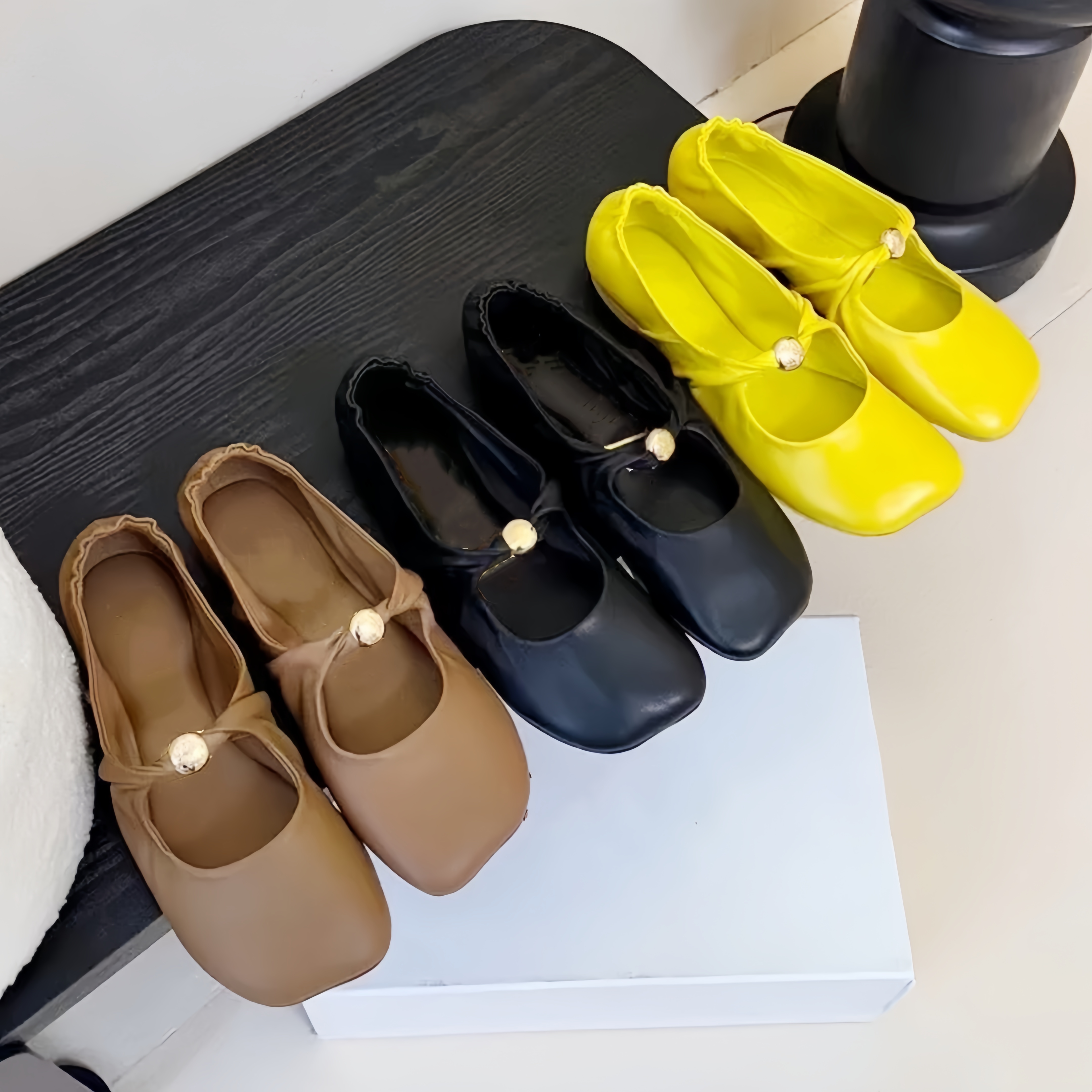 Lady ballet flat Heel Moccasins Shoe Designer Mary Jane Shoe Womens Prom Dress scuffers Loafer Luxury ballerina walk Casual Shoe 10a outdoor sport l